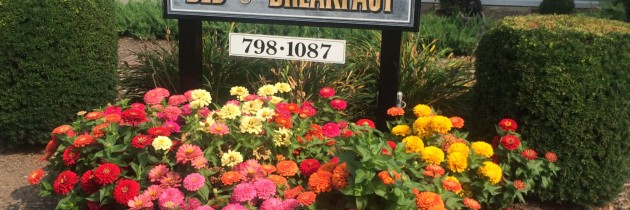 Gardenview Bed and Breakfast Sign